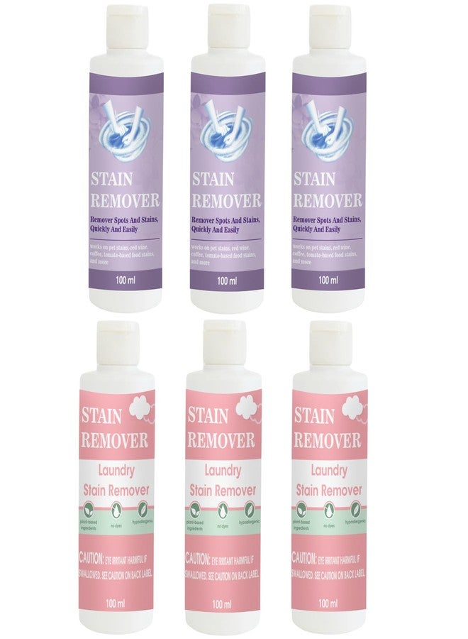 TOOVUS Stain Remover Combo Pack of Purple (Pack of 3), Pink (Pack of 2) and Pink Stain Remover | Multi-Surface Cleaning Solution for Clothes, Fabrics, Upholstery (100 g Each) - Image 1